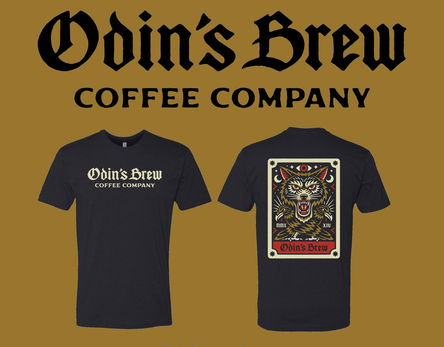 Odin's Wolf and Ravens Shirt